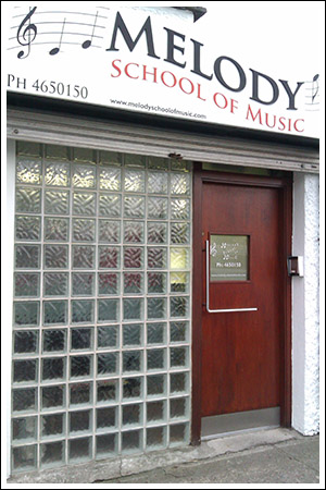 Melody School of Music Entrance